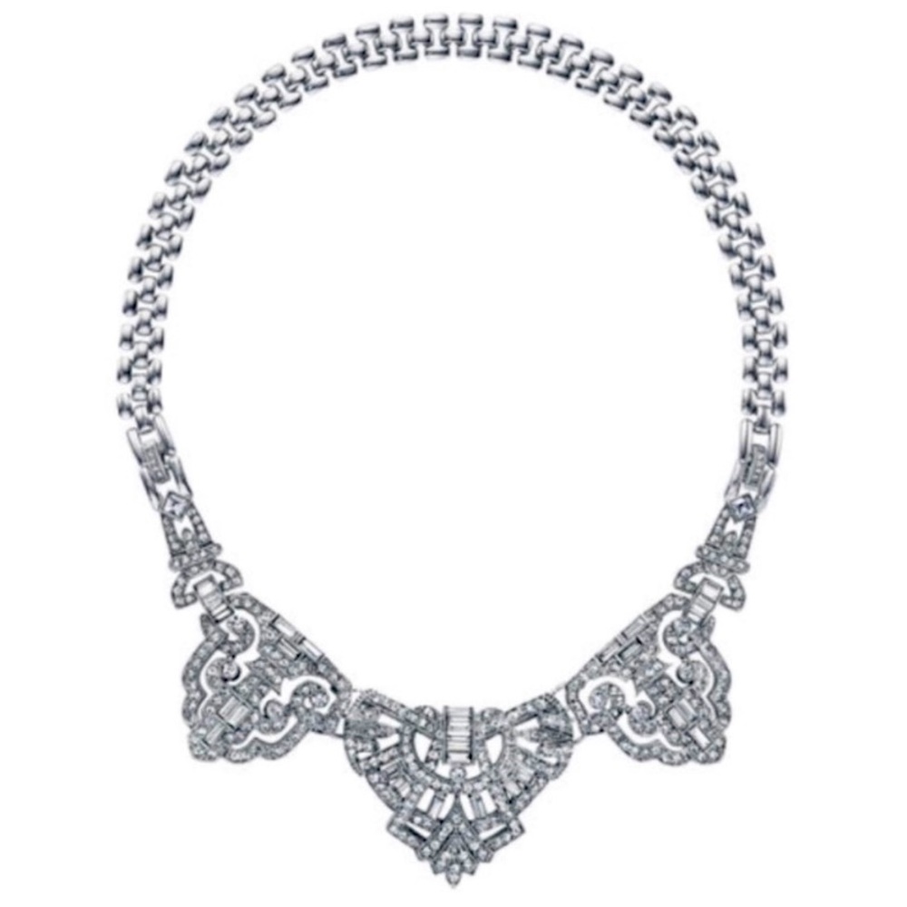 Art Deco Convertible Statement Necklace Brand New!